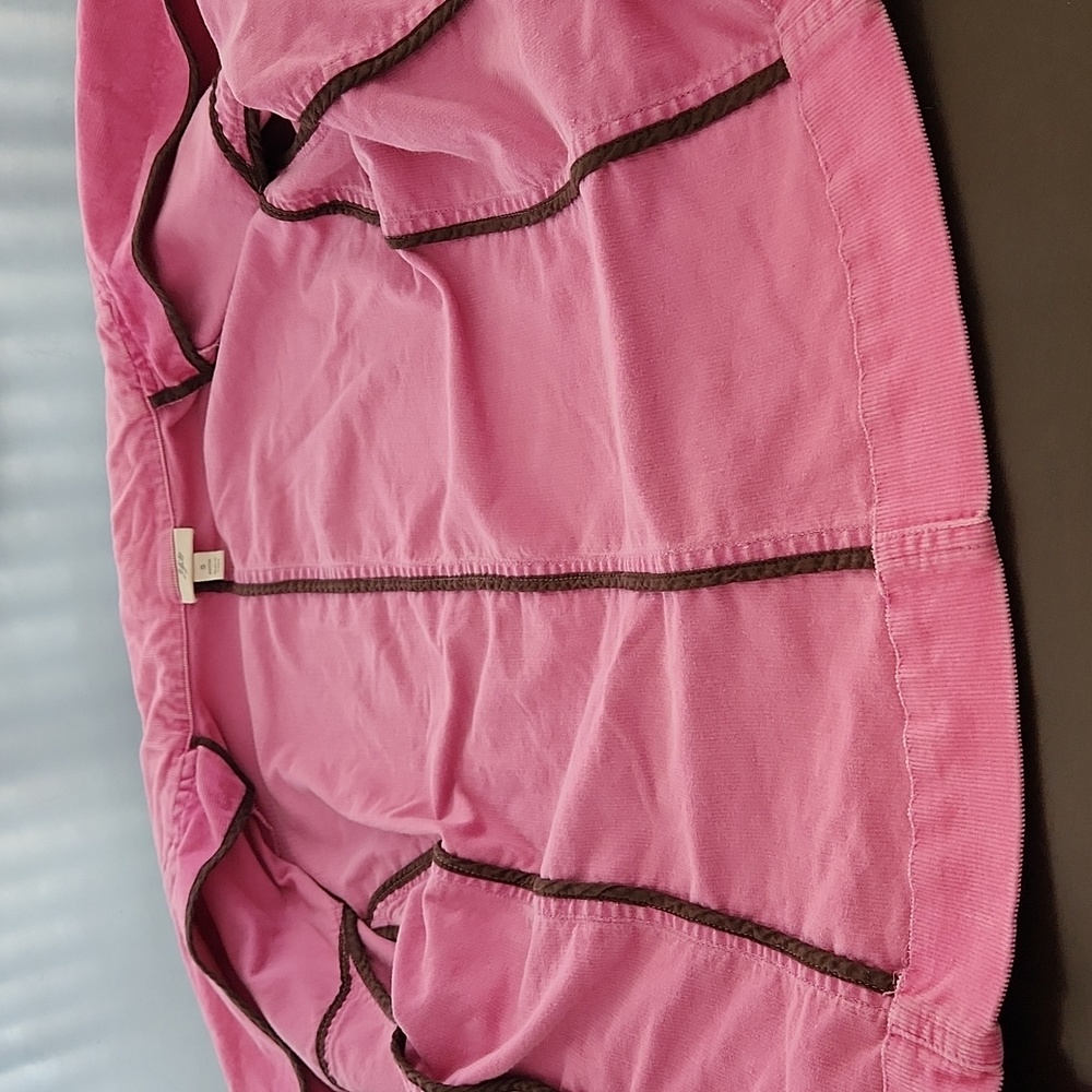j.jill Pink Corduroy Spring Jacket - Size Small Petite - Picture 13 of 16